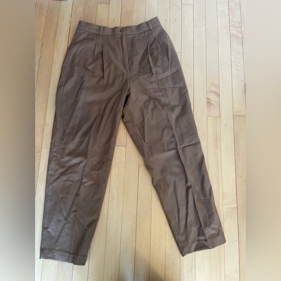 Vintage wool lined trousers - Picture 1 of 4